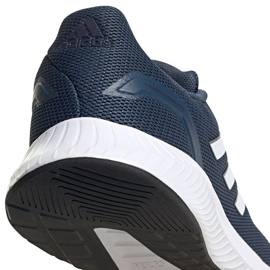 Pantofi de alergare Adidas Runfalcon 2.0 M FZ2807 alb albastru marin 4