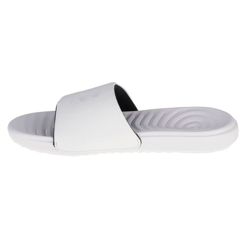 Flip flops Under Armour Ansa Fixed Slides 3023772-101 alb 1