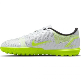 Pantofi de fotbal Nike Mercurial Vapor 14 Academy Tf Jr CV0822-107 multicolor alb 2