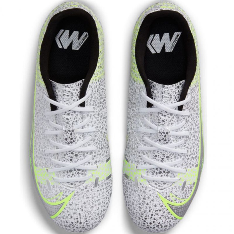 Pantofi de fotbal Nike Mercurial Vapor 14 Academy FG / MG Jr CV0811 107 gri argint 1