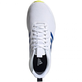 Pantofi de alergare Adidas Fluidstreet M FY8459 alb albastru 1