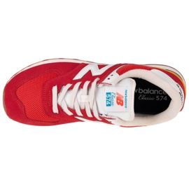 Pantofi New Balance M ML574HA2 roșu 2