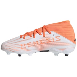 Ghete de fotbal Adidas Nemeziz.3 Fg Jr FW7356 multicolor alb 1