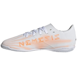 Ghete de fotbal Adidas Nemeziz.4 In Jr FW7362 multicolor alb 1 Ghete de fotbal Adidas Nemeziz.4 In Jr FW7362 multicolor alb 1