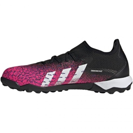 Ghete de fotbal Adidas Predator Freak.3 L Tf M FW7520 negru, negru, roz negru 1