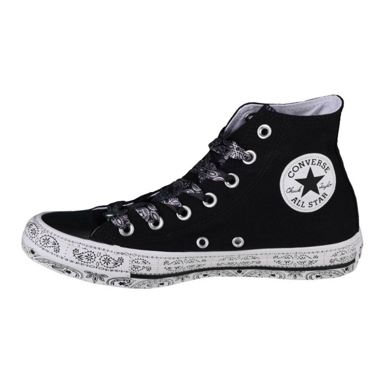 Pantofi Converse X Miley Cyrus Chuck Taylor Hi All Star 162234C negru 1