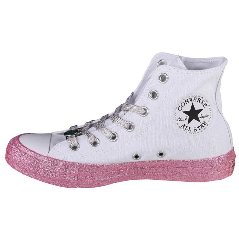 Converse X Miley Cyrus Chuck Taylor Hi All Star W 162239C alb 1 Converse X Miley Cyrus Chuck Taylor Hi All Star W 162239C alb 1