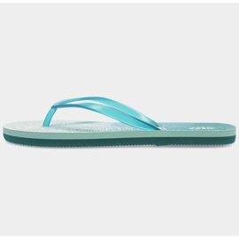 Flip-flops 4F W H4L21-KLD003 48S albastru verde 2