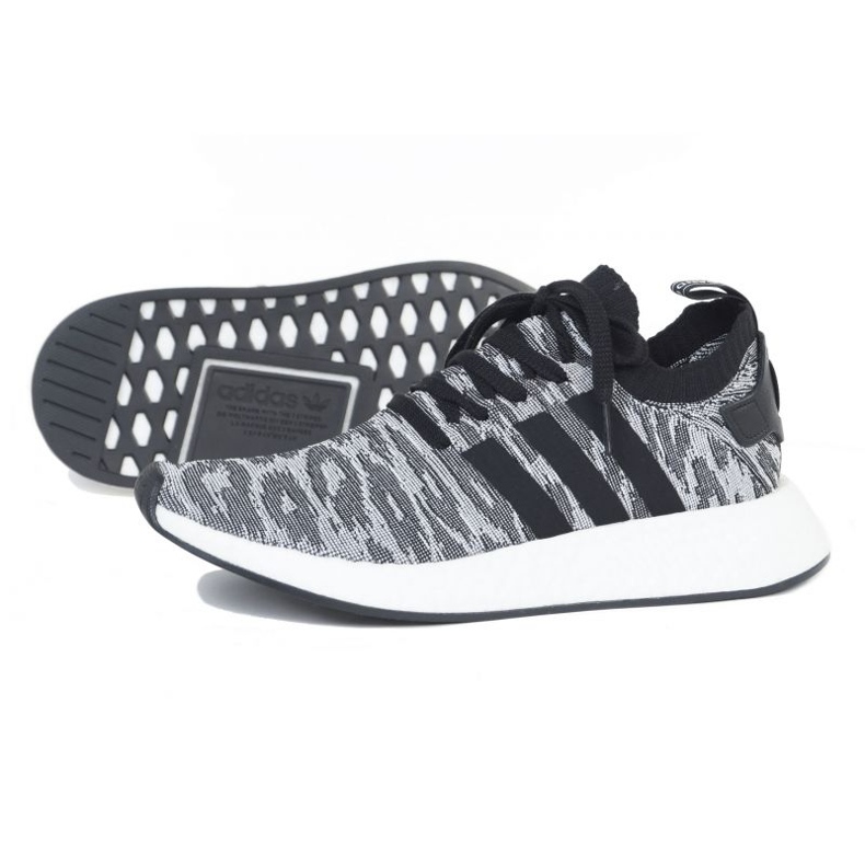 Încălțăminte adidas NMD_R2 Pk M BY9409 negru gri 1
