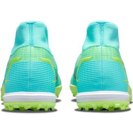 Pantofi de fotbal Nike Mercurial Superfly 8 Academy Tf M CV0953 403 albastru multicolor 5