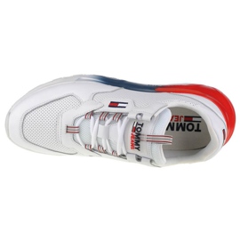 Blugi Tommy Hilfiger Chunky Tech Runner Gradient M EM0EM00648-C87 alb roșu albastru marin 2