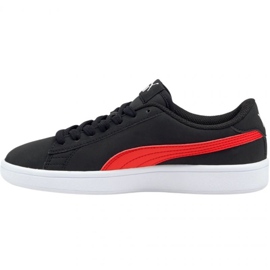 Pantofi Puma Smash v2 Buck Jr 365182 26 negru 1