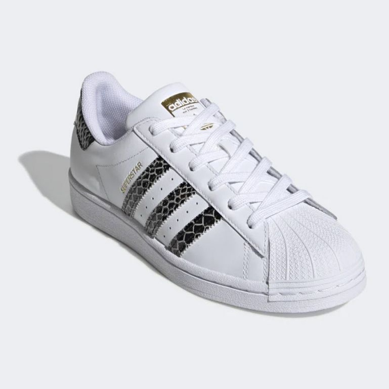 Pantofi Adidas Originals Superstar Snakeskin W FV3294 alb 1