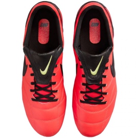 Ghete de fotbal Nike The Premier Ii Fg M 917803 607 roșu portocale si rosii 1
