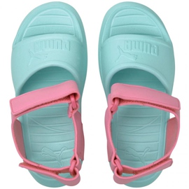 Sandale Puma Divecat v2 Injex Ps Island Jr 369546 09 albastru roz 2