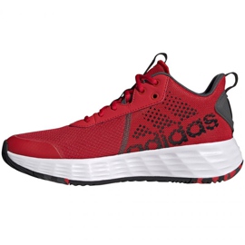 Pantofi Adidas Ownthegame Sho M H00466 negru roșu 1