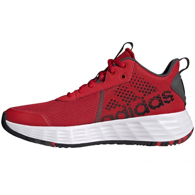 Pantofi Adidas Ownthegame Sho M H00466 negru roșu 1