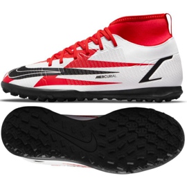 Pantof de fotbal Nike Mercurial Superfly 8 Club CR7 Tf Jr DB0933 600 multicolor alb 1