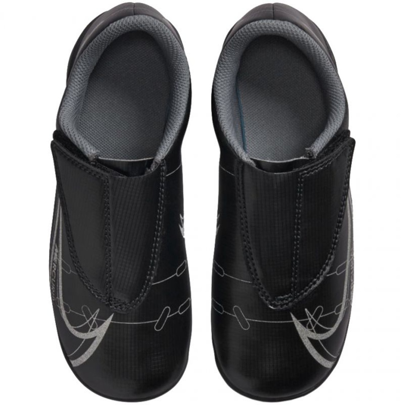 Pantofi de fotbal Nike Mercurial Vapor 14 Club Mg PS (V) Jr CV0833 004 negru negru 1