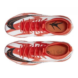 Pantof de fotbal Nike Mercurial Superfly 8 Academy CR7 Tf Jr DB2679 600 multicolor portocale si rosii 1