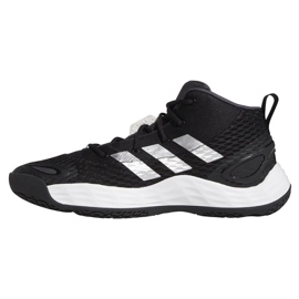 Pantof de baschet Adidas Exhibit A Mid M H67747 negru negru 1