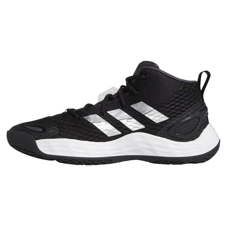 Pantof de baschet Adidas Exhibit A Mid M H67747 negru negru 1