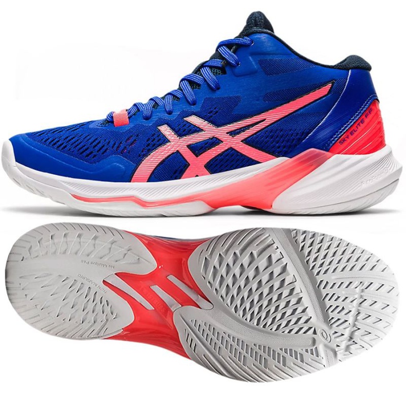 Pantofi de volei Asics Sky Elite Ff Mt 2 W 1052A054 400 albastru albastru 1