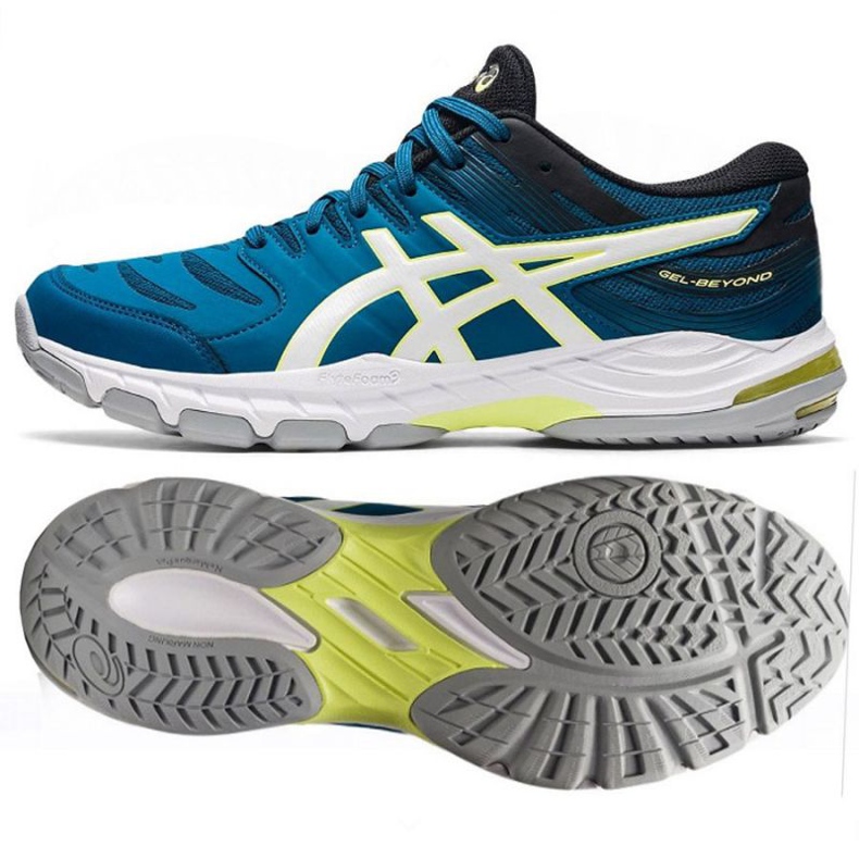 Asics Gel-Beyond 6 M 1071A049 402 pantofi de volei multicolor albastru 1
