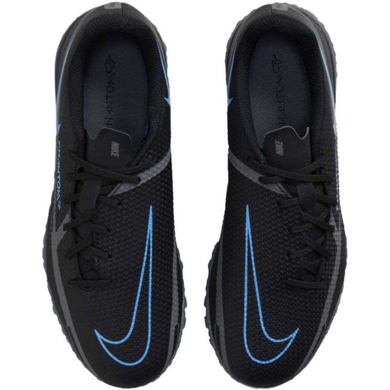Pantofi de fotbal Nike Phantom GT2 Academy Tf Jr DC0817 004 negru negru 1