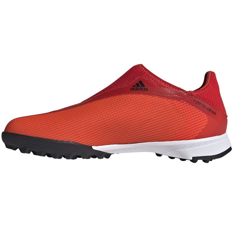 Ghete de fotbal Adidas X Speedflow.3 Ll Tf Jr FY3255 multicolor portocale si rosii 1 Ghete de fotbal Adidas X Speedflow.3 Ll Tf Jr FY3255 multicolor portocale si rosii 1