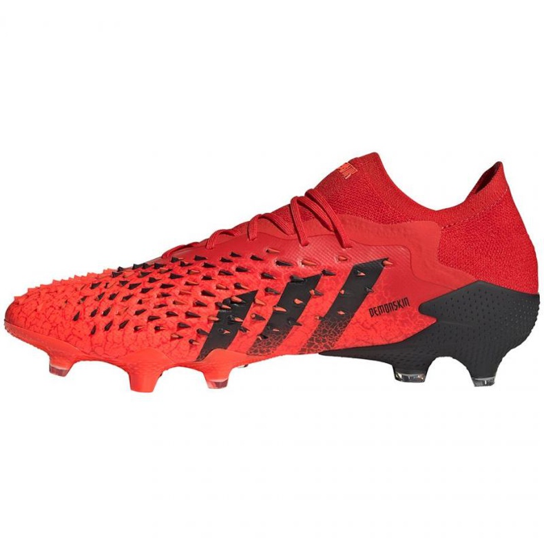 Ghete de fotbal Adidas Predator Freak.1 Ll Fg M FY6266 roșu portocale si rosii 1 Ghete de fotbal Adidas Predator Freak.1 Ll Fg M FY6266 roșu portocale si rosii 1