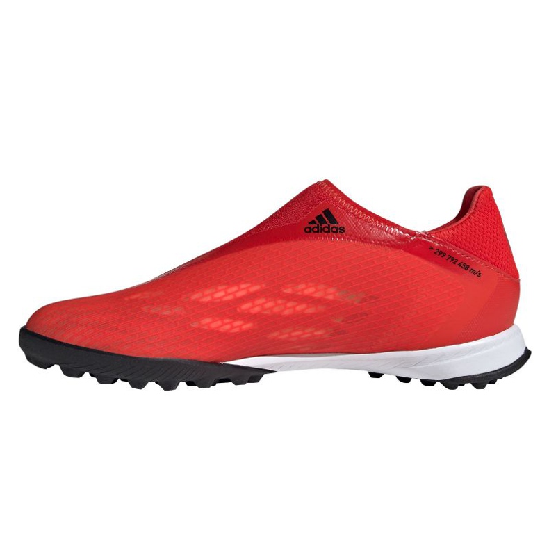 Ghete de fotbal Adidas X Speedflow.3 Ll Tf M FY3266 multicolor portocale si rosii 1 Ghete de fotbal Adidas X Speedflow.3 Ll Tf M FY3266 multicolor portocale si rosii 1