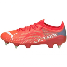 Ghete de fotbal Puma Ultra 1.3 MxSG M 106513 01 roșu portocale si rosii 1 Ghete de fotbal Puma Ultra 1.3 MxSG M 106513 01 roșu portocale si rosii 1