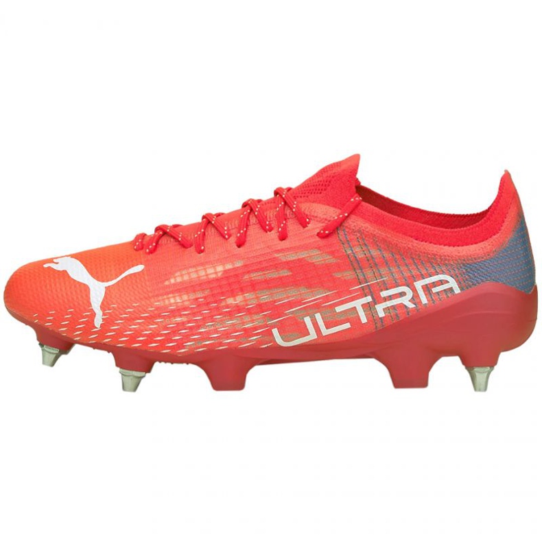 Ghete de fotbal Puma Ultra 1.3 MxSG M 106513 01 roșu portocale si rosii 1 Ghete de fotbal Puma Ultra 1.3 MxSG M 106513 01 roșu portocale si rosii 1