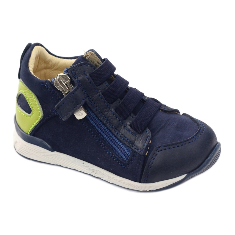 Bartuś Zipper Boottes 181 Navy Blue verde 1