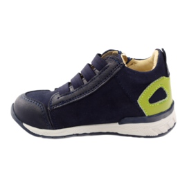 Bartuś Zipper Boottes 181 Navy Blue verde 2