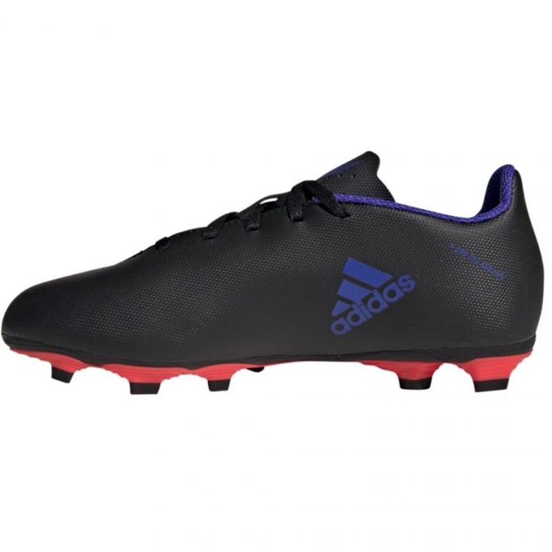Ghete de fotbal Adidas X Speedflow.4 FxG Jr FY3318 negru negru 1