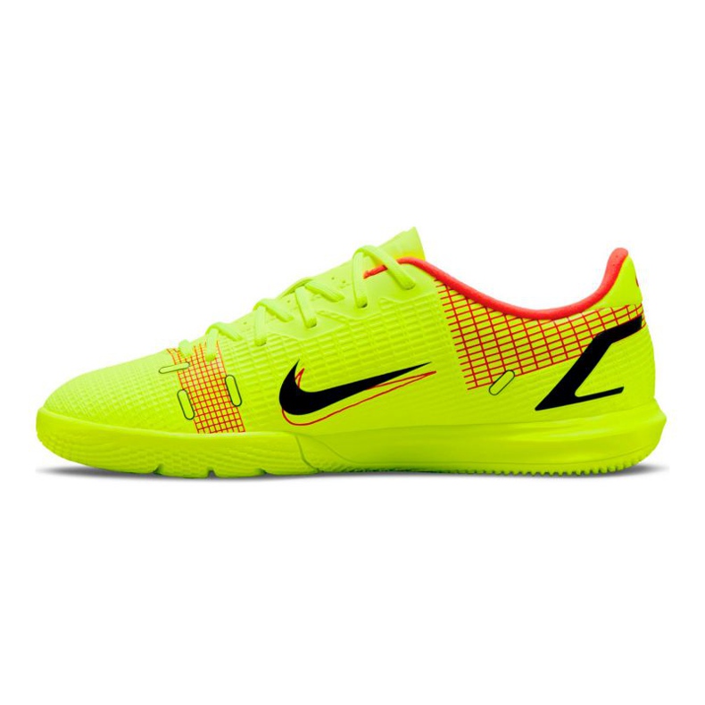 Pantofi de fotbal Nike Mercurial Vapor 14 Academy Ic Jr CV0815-760 multicolor galbeni 1