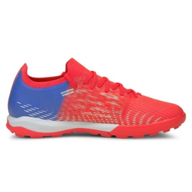 Ghete de fotbal Puma Ultra 3.3 Tt M 106527-01 multicolor portocale si rosii 1 Ghete de fotbal Puma Ultra 3.3 Tt M 106527-01 multicolor portocale si rosii 1