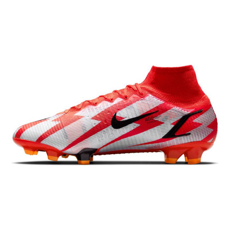 Pantofi de fotbal Nike Mercurial Superfly 8 Elite CR7 Fg M DB2858-600 alb roșu portocale si rosii 1