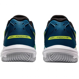 Asics Gel-Rocket 10 M 1071A054 403 pantofi de volei albastru albastru 4