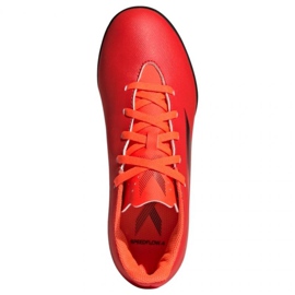 Ghete de fotbal Adidas X Speedflow.4 Tf Jr FY3327 roșu portocale si rosii 1 Ghete de fotbal Adidas X Speedflow.4 Tf Jr FY3327 roșu portocale si rosii 1