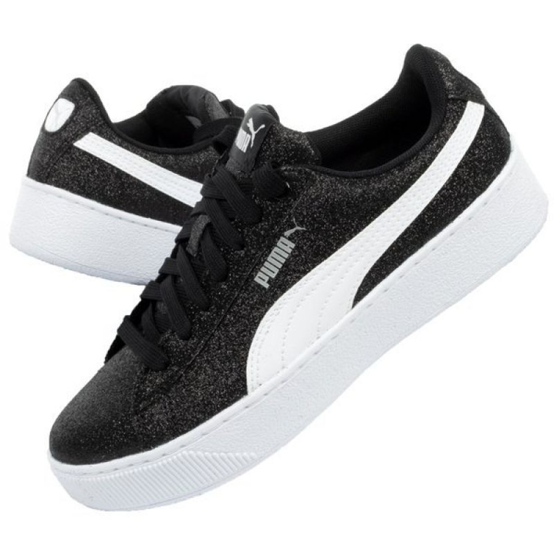 Puma Vikky Platform Glitz Jr 366856 02 negru albastru 1