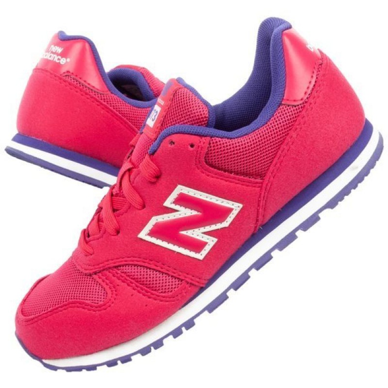 Pantofi New Balance Jr YC373PY roșu albastru marin 1