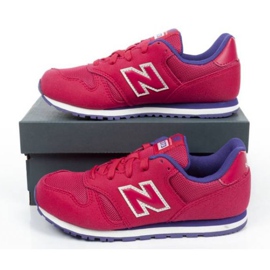 Pantofi New Balance Jr YC373PY roșu albastru marin 9