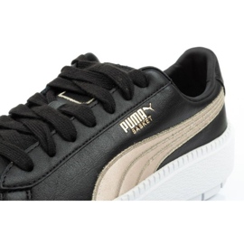 Puma Suede Platform Trace W 367728 01 negru de aur 5