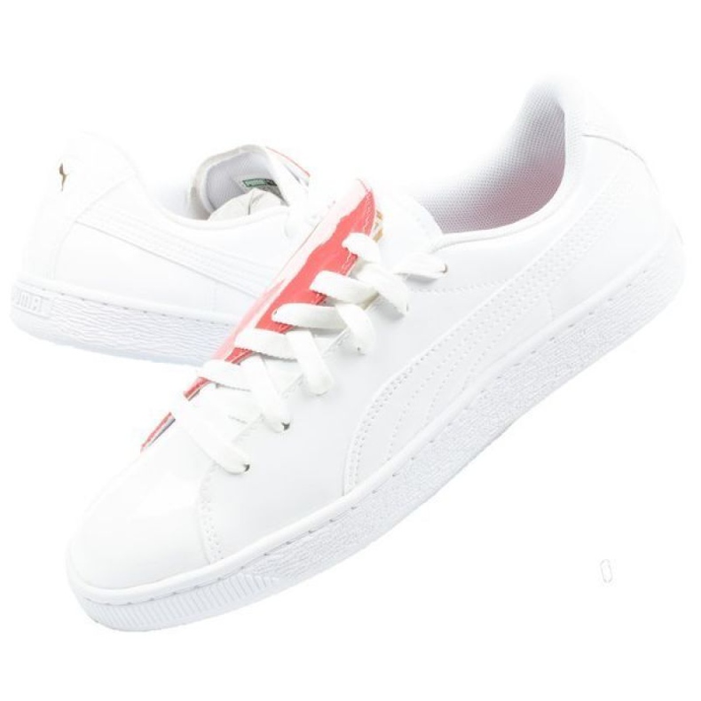 Puma Basket Crush W 369556 01 alb roșu 1
