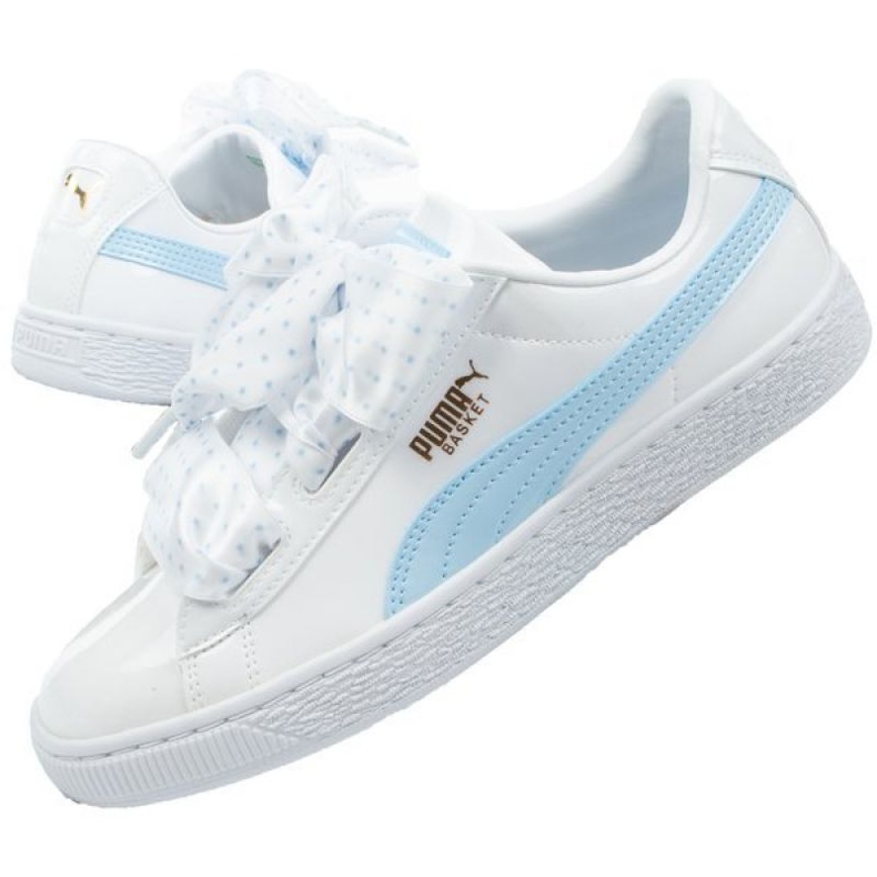 Puma Basket Heart Stars W 367820 01 alb albastru 1