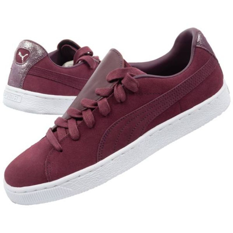 Puma Suede Crush Frosted W 370194 02 roșu 1
