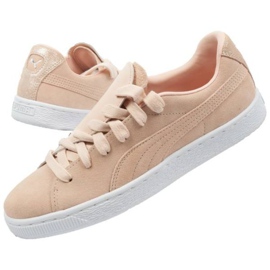 Pantofi puma suede crush frosted 370194 01 roz 1